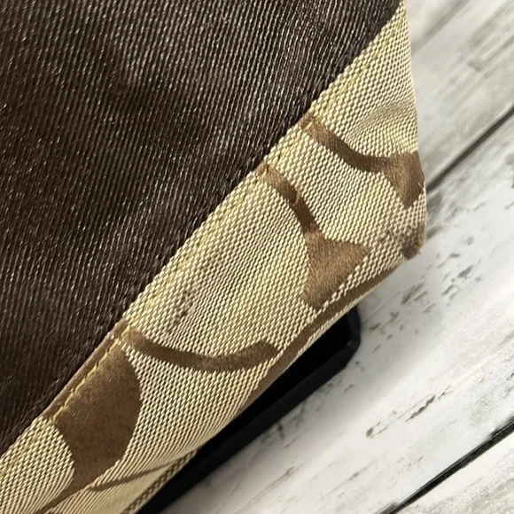 Coach Canvas Shoulder Bag - Picture 5 of 15